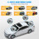 Auto TPMS ReifendrucküBerwachungssystem  5.0 Handy-Display Auto-Reifendrucksensor für LOS Android 3