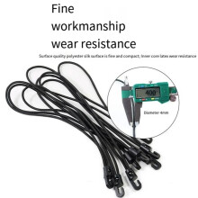 50Pcs Bungee Cord with Hooks,Expander with Hooks Rubber Tensioner with Hooks for Pool Cover