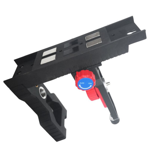 Laser-Level Magnetic Bracket L-Shape Adjustable 5/8Inch Mount Adapter  Laser-Positioning Base 2