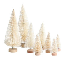 Decorazioni per Alberi di Natale, Pennelli per Bottiglie Alberi di Natale Decorazioni per la Tavola Alberi di Natale nel Miniatura Artificiali