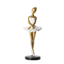 Ornamento di Ballerina di Danza Classica, Statua di Ragazza Danzante, Ornamenti di Arte Creativa, Decorazione Elegante per la Camera da letto,