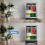 Grey Silicone Mat for Washing Machine Leak Proof Scratch Resistant 60cm Square 6