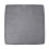 Grey Silicone Mat for Washing Machine Leak Proof Scratch Resistant 60cm Square 16
