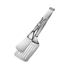 Stainless Steel Steak Tongs For Grilling-Single side hollow