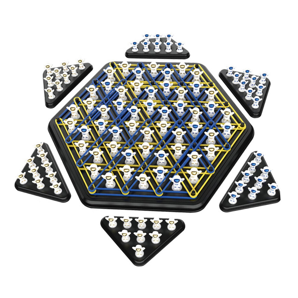 Chain Triangle Chess Educational Toy for Girls Boys Family Party Famil