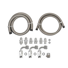 Return to Reservoir Hose Kit Easy Installation Metal Power Steering Ho