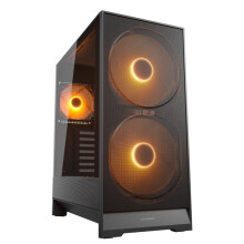 Chasis de PC Mid Tower - COUGAR - AIRFACE 180 - 2 x 180 mm PWM ARGB - 1 x 120 mm PWM ARGB - Panel de filtro magnético