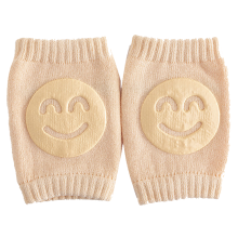 Toddler Knee Protectors for Crawling, Elasticized Knee Pads Soft Comfortable Infant Leg Warmers with Non-slip Pattern, Protective Padding Breathable