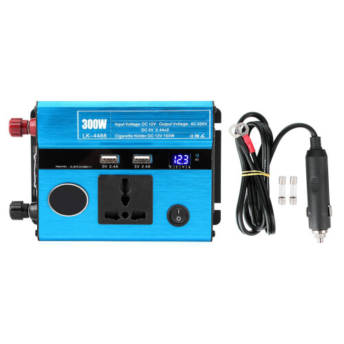 Οθόνη LCD Inverter12V To220V AC ασύρματου τηλεχειρισμού υψηλής απόδοσης ελεγχόμενης