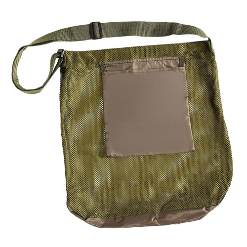Foldable Foraging Bag Large Capacity Fruit Harvesting Mesh for Hiking