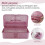 Glitter  &  Tool Storage Box,3-Layer Stackable Carry Tackle Box Sewing Box Organizer for Art 6