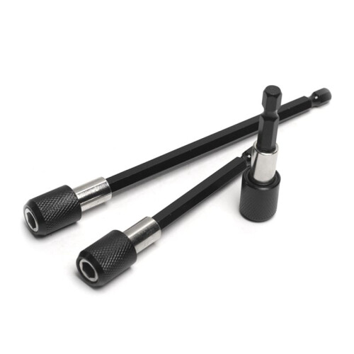 2 Sets Hexagon Quick Release Self-Locking Extension Rod Drill Driver Screwdriver Tool 1