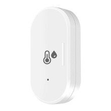 2 Pièces Tuya ZigBee Capteur de Température et D'Humidité Intelligent, Hygromètre Extérieur Thermomètre Température Humi