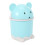 Cute Desktop Trash Desktop With Lid Small Paper Basket  Flip Plastic Trash Can 9