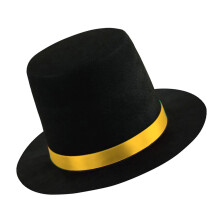 Unisex Hat Personality Fashion Hat-black oranges ribbon