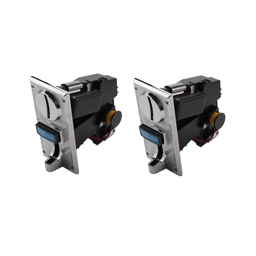 2X Coin Acceptor Various Coin-Operated Selector Slots, Compatible With Arcade Game Mechanics And Vending Machines 4713172233768