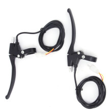 Electric Brake Lever Handle Bar Grips For E Bike Ergonomic Design Durable Aluminum Alloy Universal Quick Release Structure Motor Off Function Sturdy A