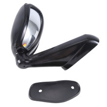 Specchietto Retrovisore per Auto Specchietto Retrovisore Regolabile Grandangolo Regolabile Coperchio Testata Piastra Sabbia Specchio Laterale per Suv