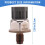 Common Rail BräNsletryckssensor 45PP3-1 1465A034A 8C1Q9D280AA för  Navara D40 Pathfinder 2.5 7