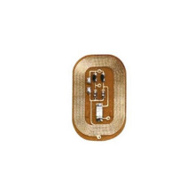 5 Sztuk NFC Flash Nail Sticker LED Bare Chip Inteligentna śWiecąCa Lampa do Paznokci Wzmocnienie Naklejki do Paznokci, Czerwone śWiatłO