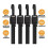 Bungee with Hooks,4Pcs Expanders with Hooks,100cm Adjustable Elastic Strap for Bicycle Carriers,Motorcycles 2