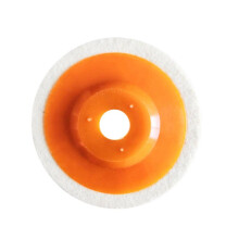 10 Pcs Angle Grinder Grinding  Wheel 100mm Mirror Grinding Polishing Wheel Metal Woodworking Stone Polishing Orange