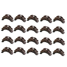 Miniture House Furniture 20 Pcs Small Bamboo Bridge Ornament Reptile Reptile Accessories Garden Bench Bonsai Figurines