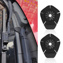2PCS Windshield Wiper Hole Cover Silicone Dustproof Seal Protector for Most Cars