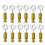 12Pcs DIY Tools Handmade Leather Goods Tools Suture Fixing Needle Leather Goods Fixed Needle Stitching 0-6mm 1