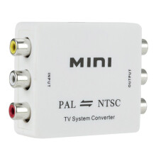 PAL NTSC Bi-Direction TV System Converter Switcher PAL to NTSC NTSC to PAL Dual-Way TV Composite Connection