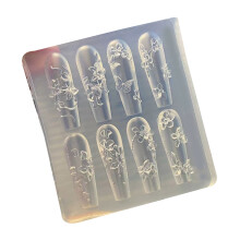 Moule professionnel pour Nail Art floral, pour une décoration