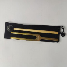 528 Hz Tuning Fork, Gold Solfeggio Tuning Forks 528 Hz for Musical Instrument, Meditation, Relaxation