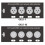 1 Unidade de áUdio XLR de 3 Pinos e 4 Canais e DMX sobre Extensor de Cabo de Rede, Extensor de Sinal de Rede DMX512, Macho 5