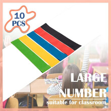 10Pack Chair Bands for Kids with Fidgety Feet, Rubber Bands for Chairs Legs for Kids, 11.8 x 2 Inch