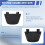 Car Dashboard Central Control Storage Box Cover Accessories for  Cruze 2010-2015 Black 3