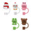 5Pcs Premium Silicone Straw Cover Caps - Animal Shaped 1