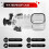 For Insta 360 X3 Waterproof Case Action Camera Accessories Diving Case 50 Meter Panoramic Camera Protective Case 3