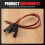2 Pcs 18AWG SAE Extension Cable 2-Pin SAE Quick Connector Disconnect Plug 10A Solar Battery Panel SAE Plug Wire 1Ft/30cm 5