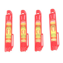 4-Delige String-Niveau Hangende Lijn Waterpassen voor Nivellering, Landmeten, Bouwen, Metselen, Enz. (Rood)