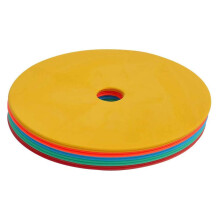 10Pack Flat Disc Markers Non-Slip Spots Markers Football Basketball Sports Speed Agility Training Markers