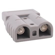 For Anderson Style Plug Connectors 50A 600V 6-12AWG AC/ Power Tool for 6AWG Plated Solid Terminals Plugs Gray