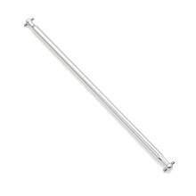 04003 Arbre D'EntraîNement Central en MéTal Dogbone 170Mm pour HSP 1:10 Upgrade Parts Truck BRONTOSAURUS 94111 94107 94170,Argent
