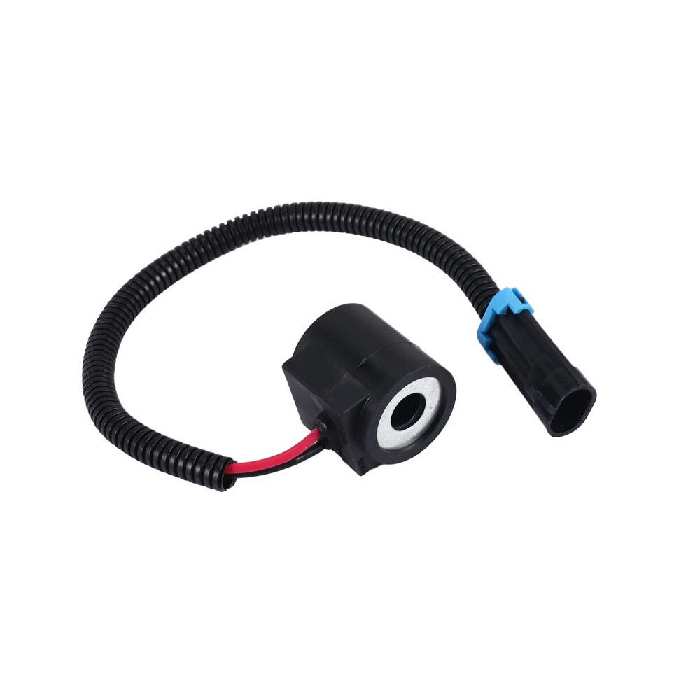 Engine Solenoid Valve 6309311 Coil /Connector For Loaders, 12V 6671025 Black 4713026578250