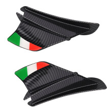 Motor Winglet Aerodynamische Wing Kit Spoiler Motorfiets Wind Flow Fixing Wing voor S1000RR V4 ZX-10R R1, Mat Zwart