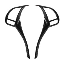 For Qashqai J11 X-Trail Teana Altima 2013-2018 Carbon Fiber Steering Wheel Button Cap Cover Strip Trim