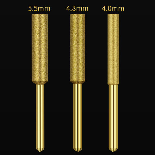 6PCS Chainsaw Sharpener é Adequado para Moagem de Jade, Vidro e Metal Duro com Serra de Corrente, 4,0 Mm 1