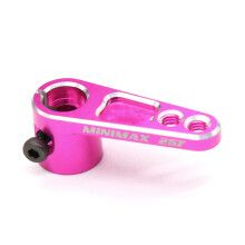 BraçOs de DireçãO de Buzina Servo de AlumíNio CNC 25T para CaminhãO de Esteiras TRX4 RC, Roxo