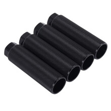 4Pcs Fahrradrasten, Aluminiumlegierung Anti-Skid Bleifuß Fahrradpedale BMX Pegs für MTB Fahrrad Radfahren Hintere Stunt 3/8 Zoll Achsen