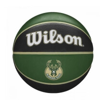 Ballon de basket Wilson NBA Team Tribute Milwaukee - Multicolore