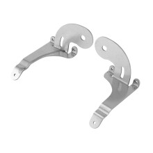 Stainless Steel Car Front Grille Spot Light Fixing Bracket For- R50 R52 R53 2001-2007